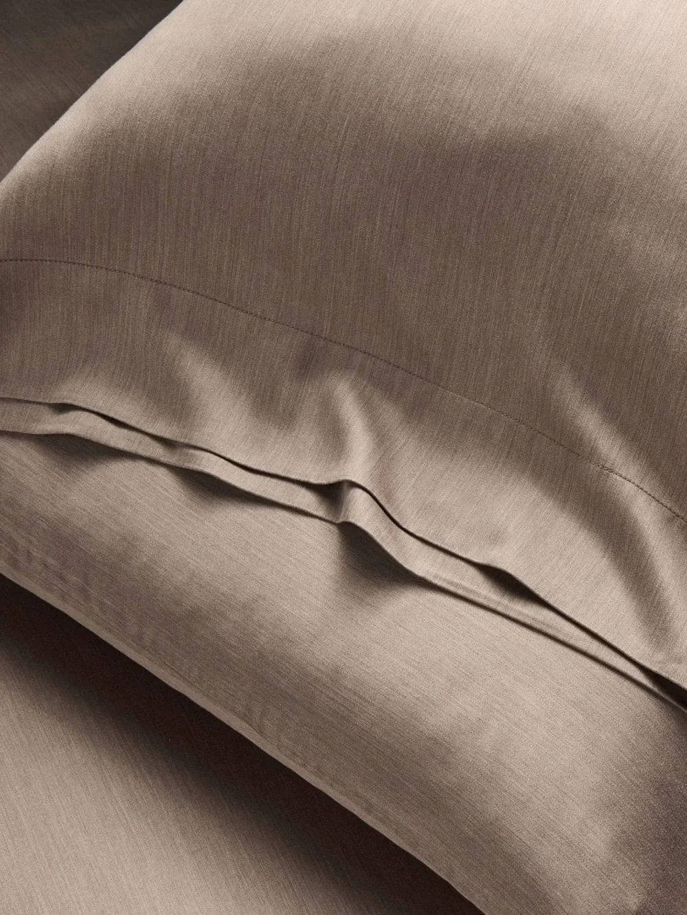 Casaluna Blissful Rayon from Bamboo Sheet Set Queen Fig Brown NWT